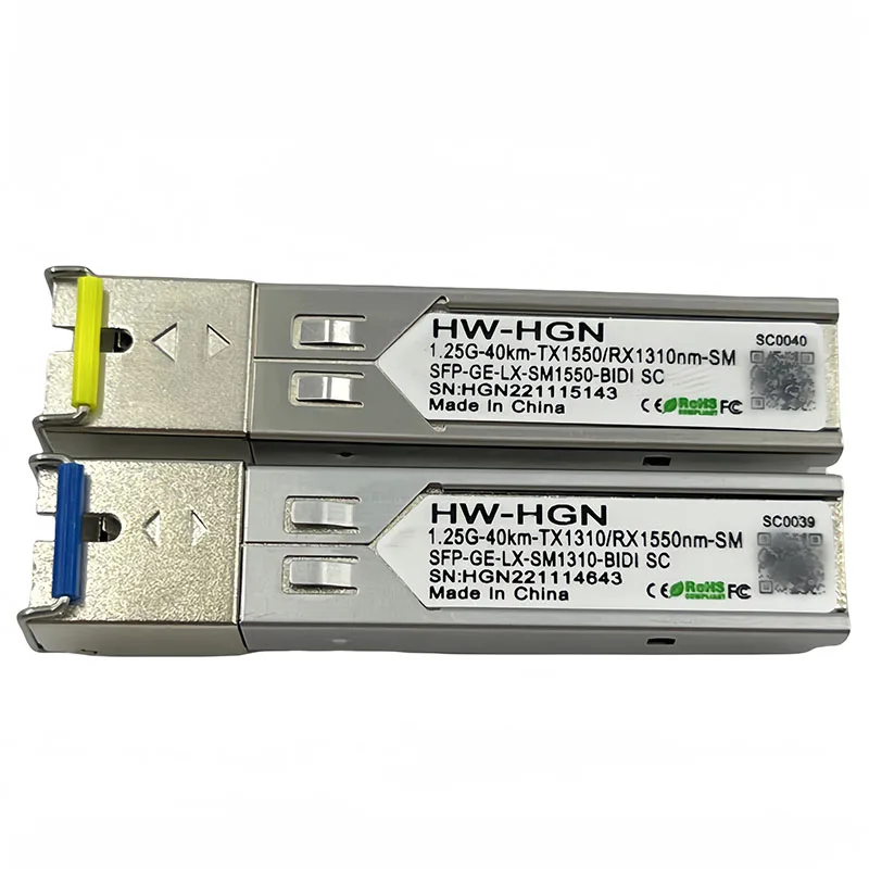 1.25Gb Bidi 3km 10km 20km 40km 60km 80km 100km 120km 160km Single Mode Simplex LC SC 1.25g Sfp Transceiver Module-boxintelecom