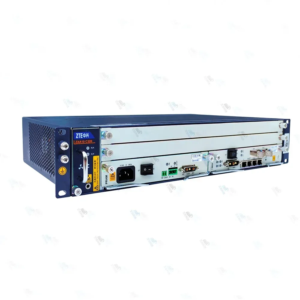 ftth zte mini gpon olt c320 with ac dc power-boxintelecom