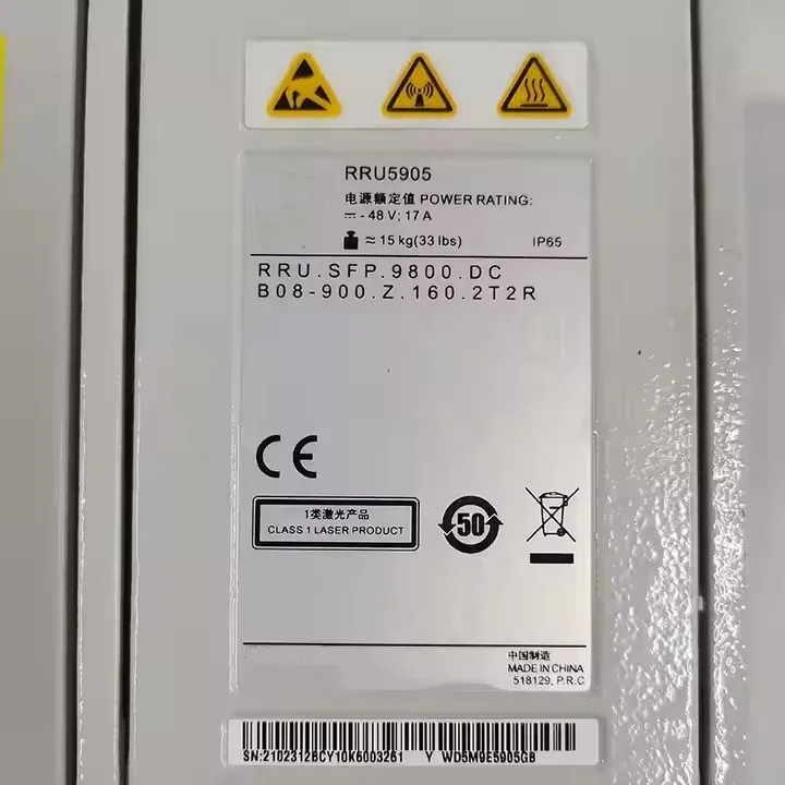 RRU5905 1800MHz Multi-Mode 2*80W Output 02311PRD WD5MERULG31-boxintelecom