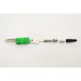 Factory Supply SC Push Pull Fiber Optic Wall Feedthrough Connector Parts Kit for Through-W