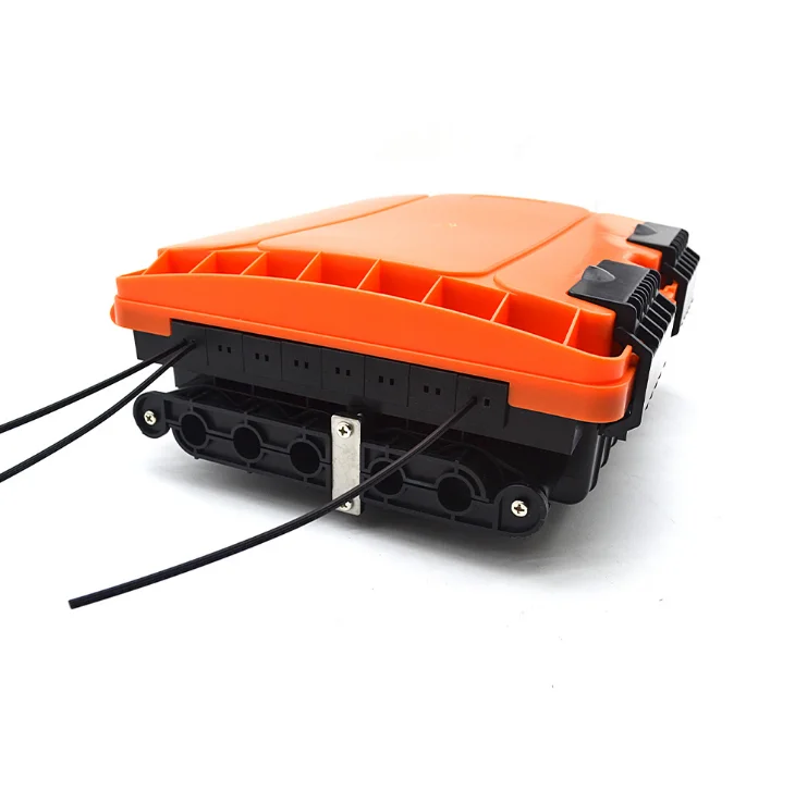 UV-Resistant 16 Core Optical Fiber Distribution Box FTTH Outdoor Aerial IP65 Waterproof
