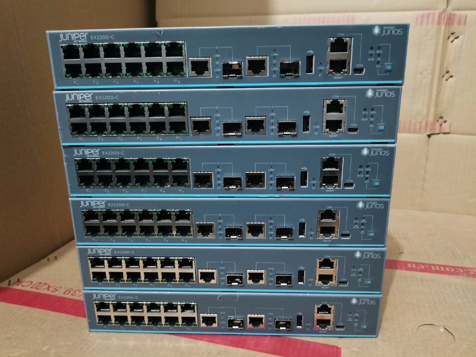 Best Price EX2200-C-12P-2G 12-Port PoE+ EX2200-C-12P-2G Ethernet Switch-boxintelecom