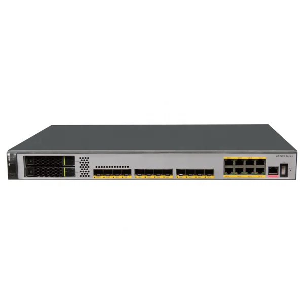 AR2204XE Enterprise Routers Scalable Secure SFP+ SFP 8 WAN DSP SICs 3 GE 1 X Combo PoE RJ4
