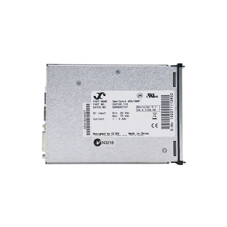 Eltek Power Monitoring Module Eltek SmartPack Web /SNMP 242100.118-boxintelecom