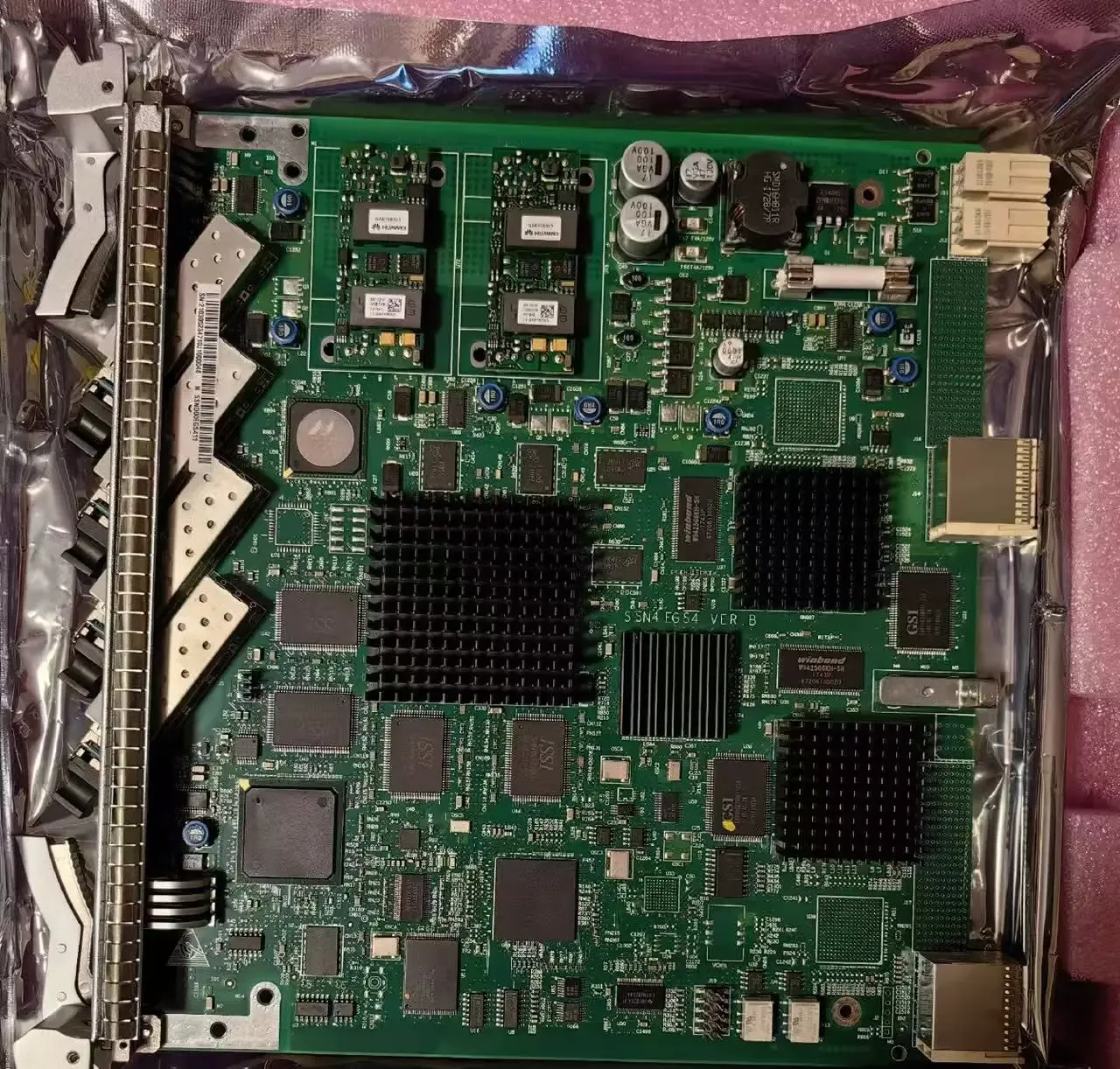 SSN4EGS40114 EGS4 4-port Gigabit Ethernet Switching Processing Board(1000BASE-T(RJ45)SFP) 03057147 for OSN 3500 7500-boxintelecom