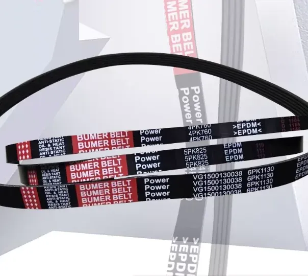 4PK850 Serpentine Belt EPDM Rubber Light Duty V Ribbed Belt for Auto Engine