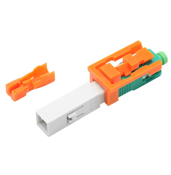 SC/APC Fiber Optic Fast Connector Pre-Embedded FTTH Cold Connector Quick Assembly Fiber Cable Connector-boxintelecom