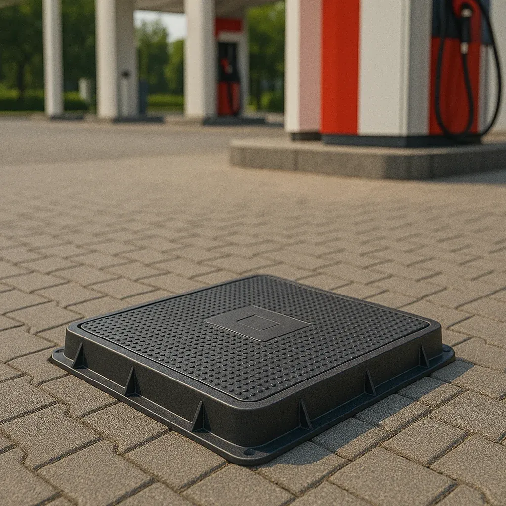 HDPE Concrete Fiber Optic Handhole Enclosure Model SURHD05 by Surfiber/OEM for Underground