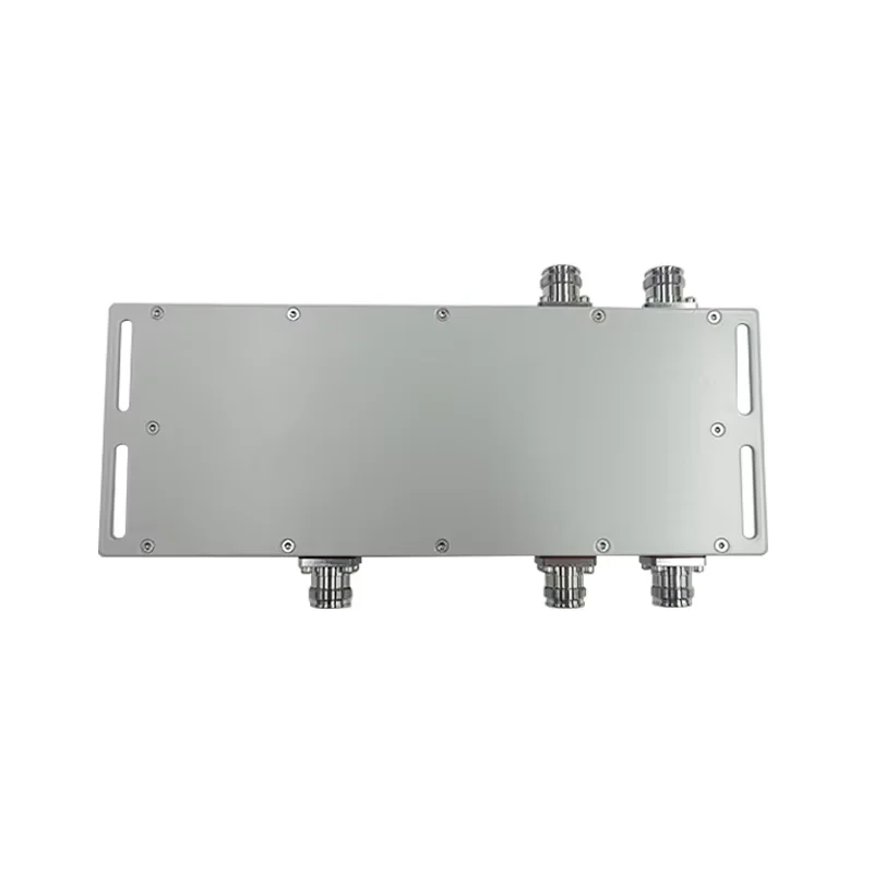 RF 3 in 2 out hybrid coupler 600-6000MHz low pim -160dBc with 4.3-10 female for IBS BTS DAS