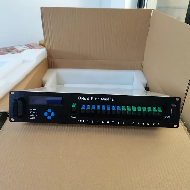 1550nm Catv 1550 Edfa 8/16  Port 22 Dbm with WDM Function