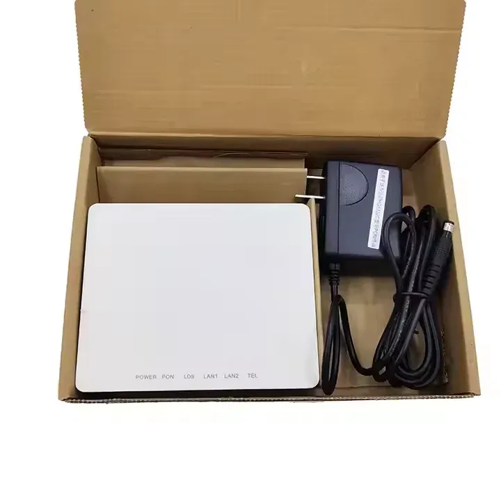 Factory Price HG8120C English Version ONU/ONT Terminal Fiber Optic Equipment FTTH 2FE+1TEL ONT WIFI Connectivity High Quality-boxintelecom