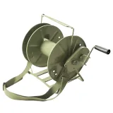 All-Metal FTTA Fiber Optic Cable Reel Shoulder Strap Locking Key Detachable Drum Design fo