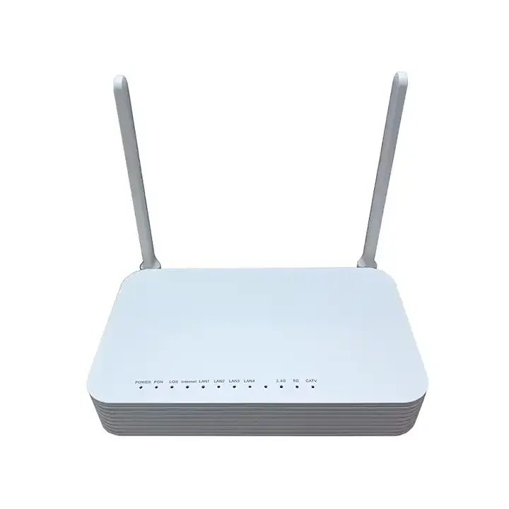 F668V  4GE+CATV 2.4G/5G AC WIFI Fiber Optic Network Modem Catv Gpon Onu Same As EG8247W5