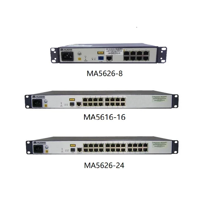 Original New SmartAX MA5626 MA5626-8 MA5626-16 MA5626-24 FE POE ONU POTS MA5612 MA5620 GPON EPON ONU MDU