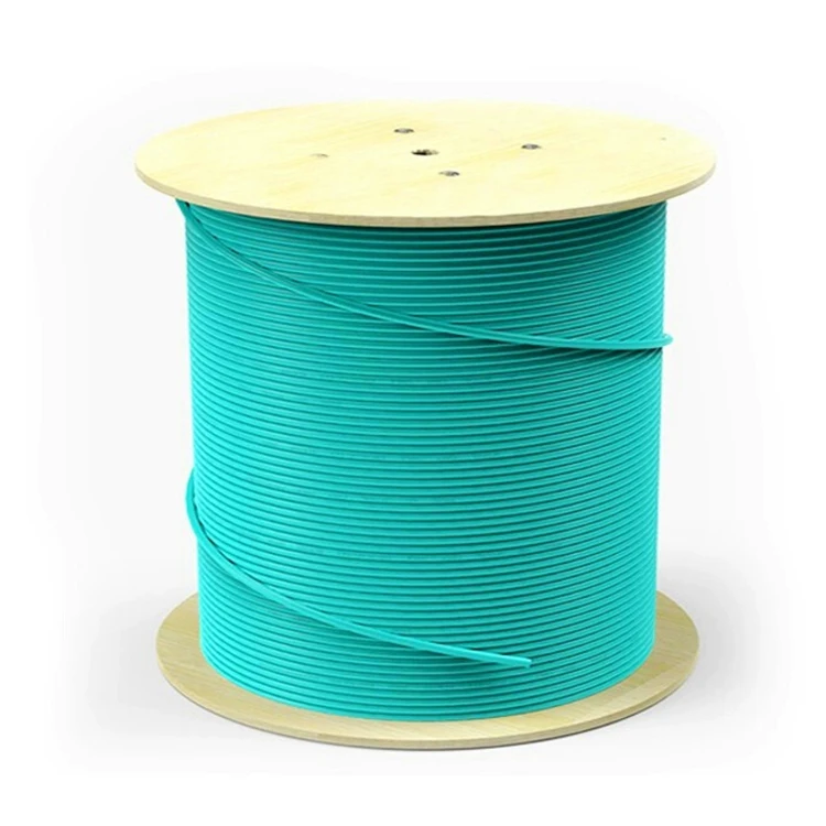 Indoor Multimode Fiber Optic Cable 24 Core OM3 for Office/Data Center Wiring