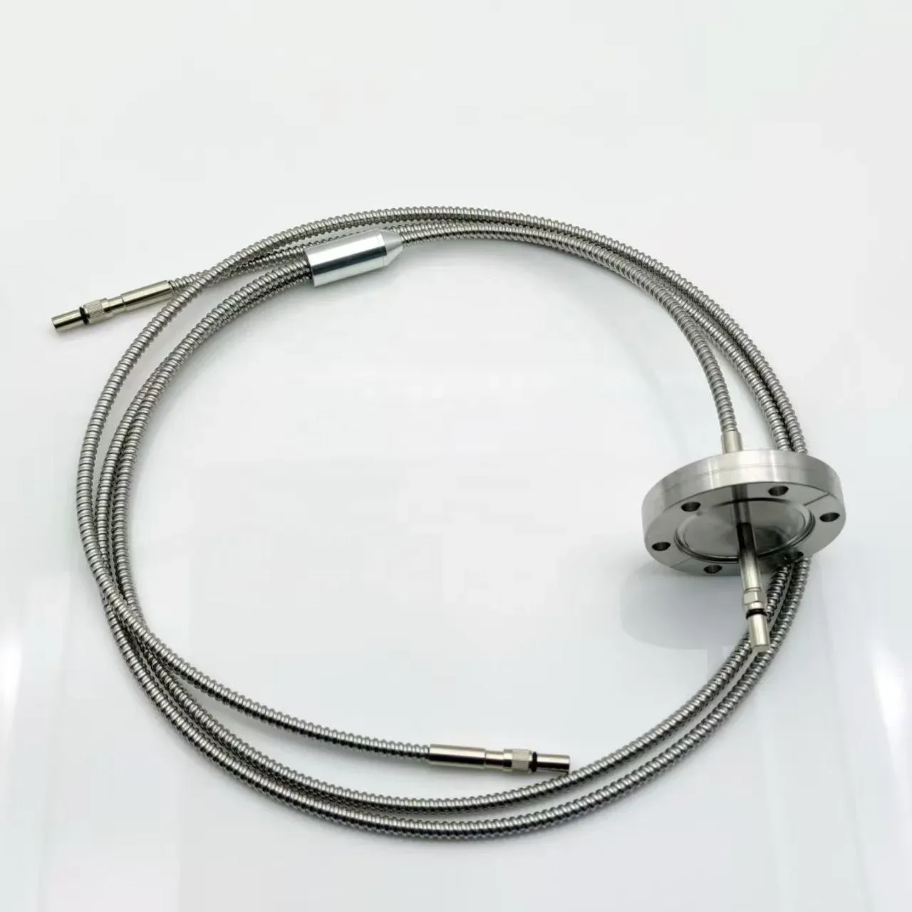 VFT Fiber Optic Vacuum Feedthrough Flange SM/MM/PM Optical Fiber Vacuum Flange (Model SURS