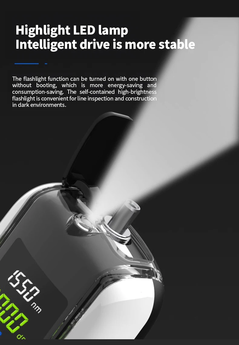 Optical Fiber Cable Tester That Supports OEM, Optical Power Meter G7 for Optical Fibers.Fi