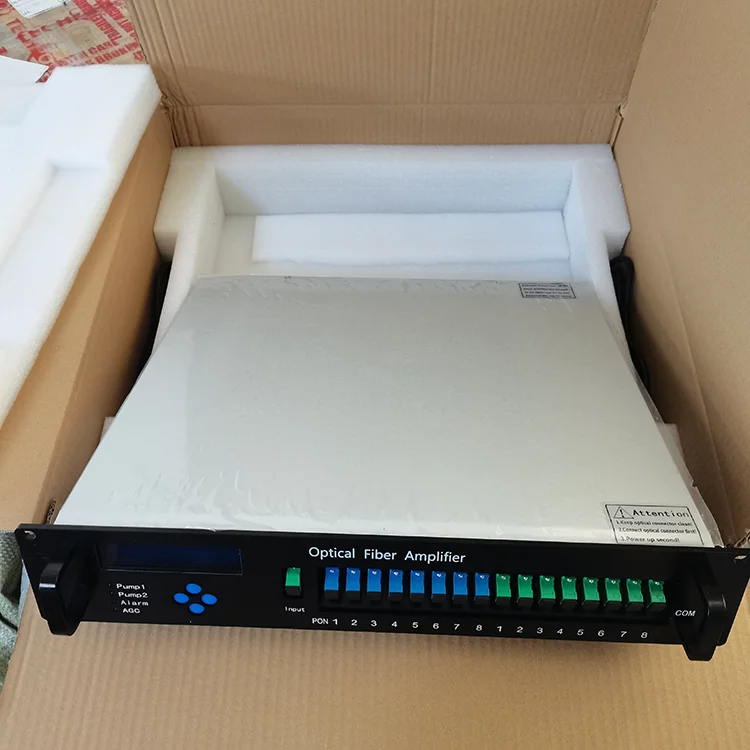 Catv Edfa CATV 1550nm WDM EDFA 8 Ports
