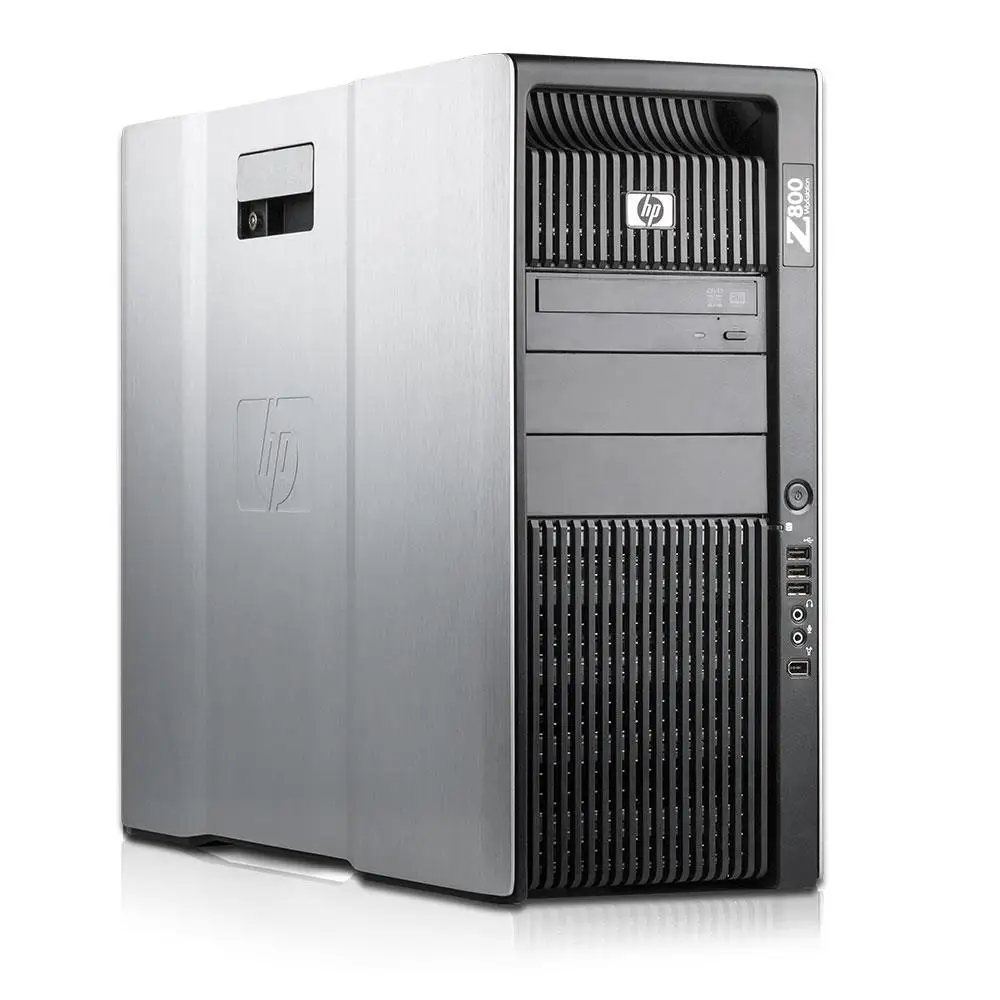 For HP Z800 Tower Server Computer Workstation with Xeon Processor DDR3 4G*2 120G SSD+1T HD