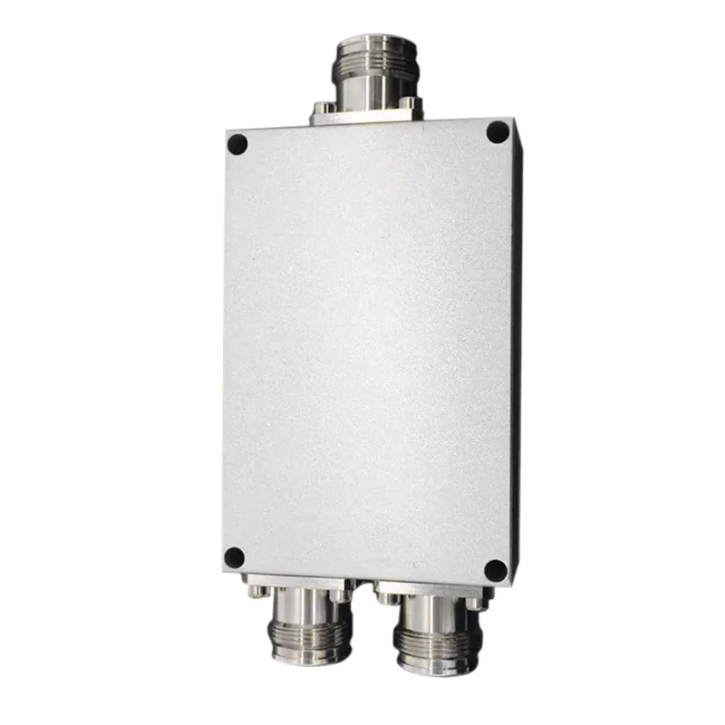 Low PIM -153dBc 50W 698-3800MHz 4.3-10 Female 2 way RF Wilkinson Power Splitter Divider fo