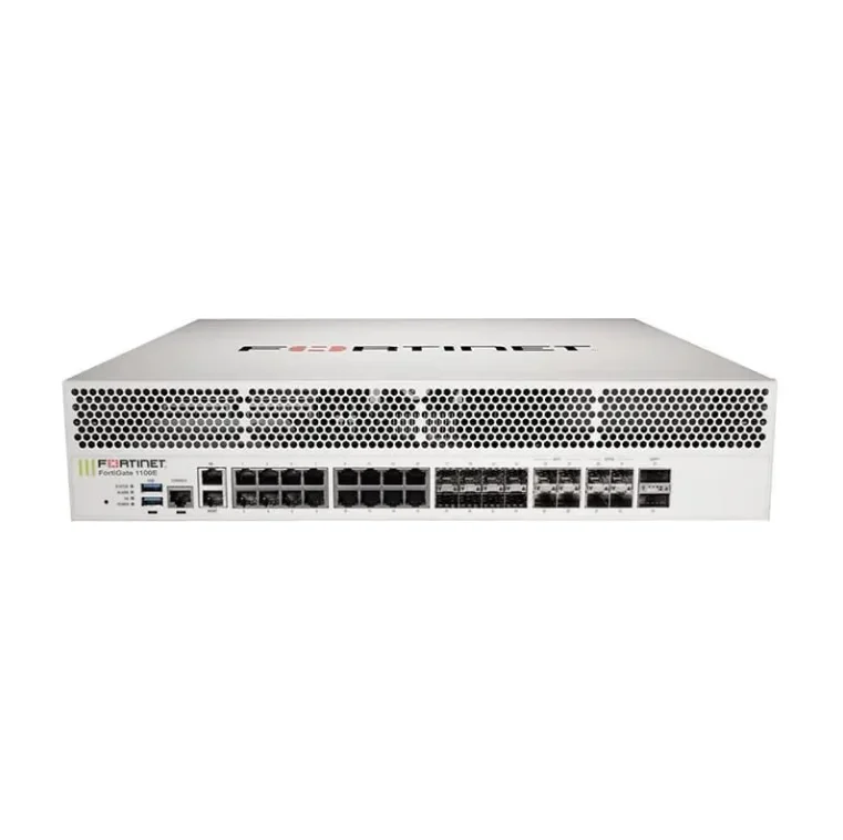 FG-1101E Original New Fortinet FortiGate-1101E Firewall Router with 2x 40GE QSFP+ Slots POE GPRS