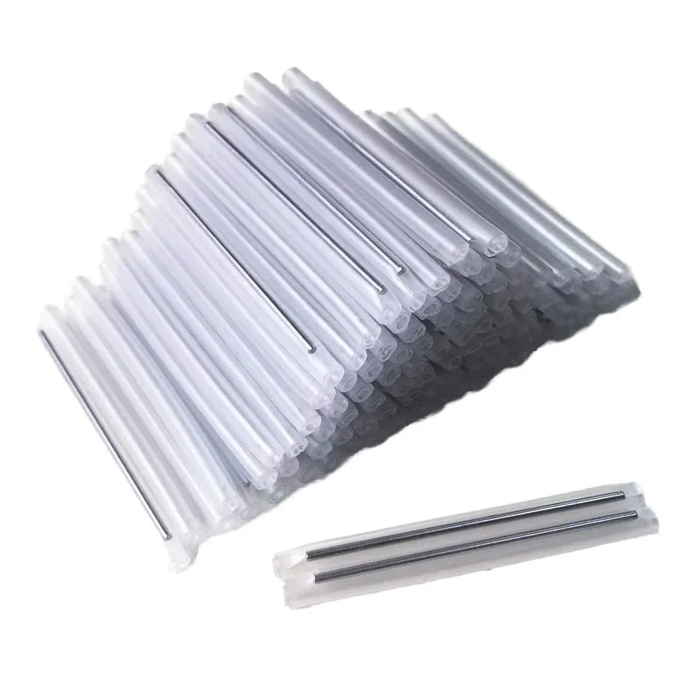 Clear PE Heat Shrinkable Tube 2.6mm Dia Fiber Optical Cable Fusion Splice Protection Sleev