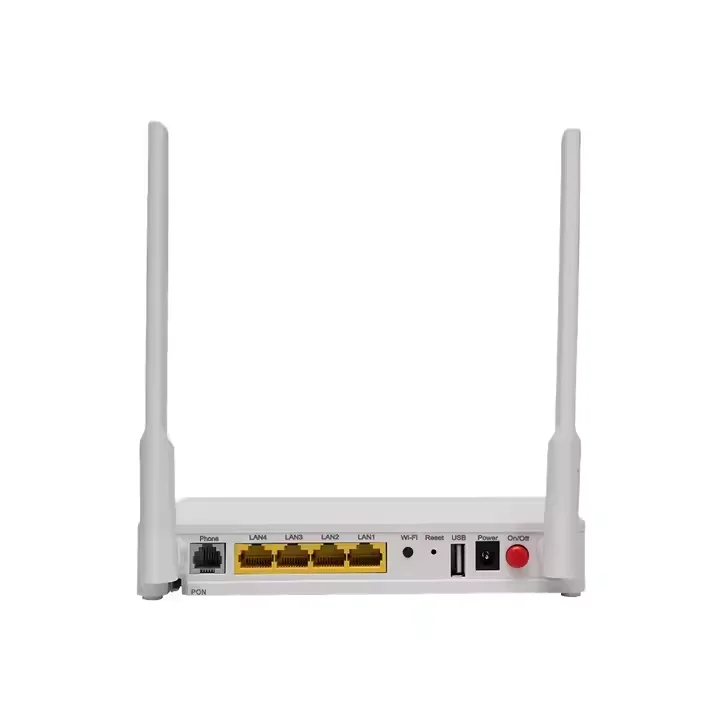 4G Wireless F660 V8.0 Ont Router Modem Fiber Optic English Firmware with Gpon Upc 1GE+3FE+1POTS+WiFi 5DB Sc/UPC-boxintelecom