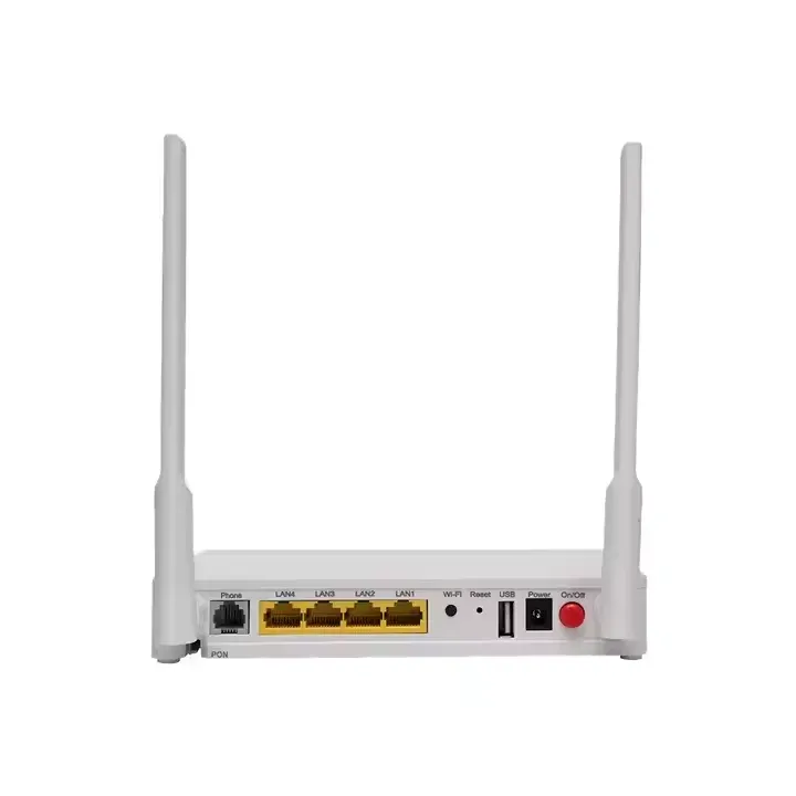 4G Wireless F660 V8.0 Ont Router Modem Fiber Optic English Firmware with Gpon Upc 1GE+3FE+1POTS+WiFi 5DB Sc/UPC-boxintelecom
