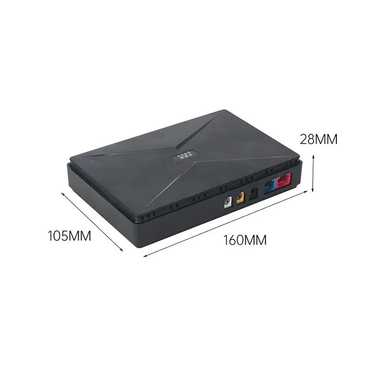 Mini UPS Uninterruptible Power Supply 5V/12V DC Router Optical Modem PoE Emergency Power S