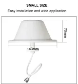Signal amplifier special antenna 800-3700MHZ
