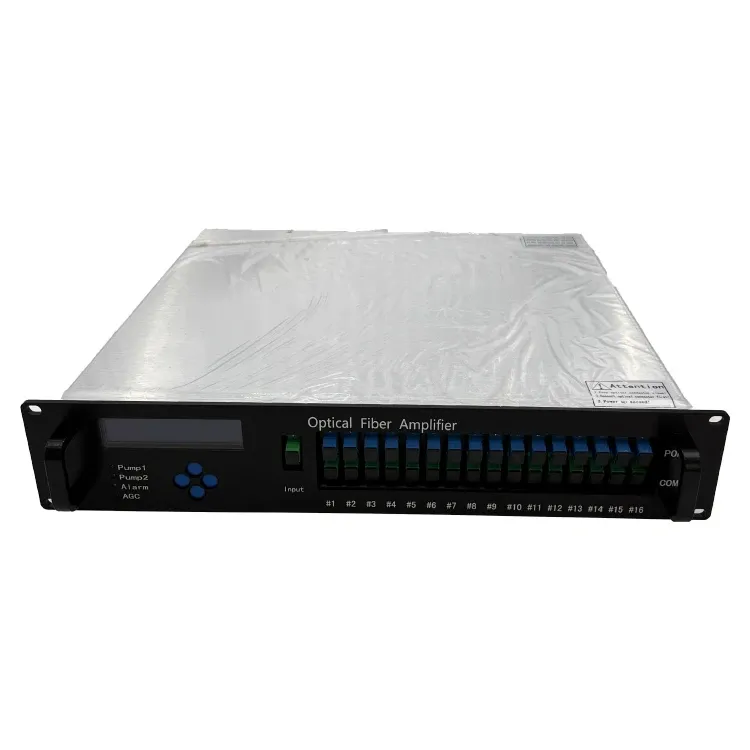 China Manufacturer's Edfa Optical Amplifier High Quality Fiber Optic Equipment-boxintelecom