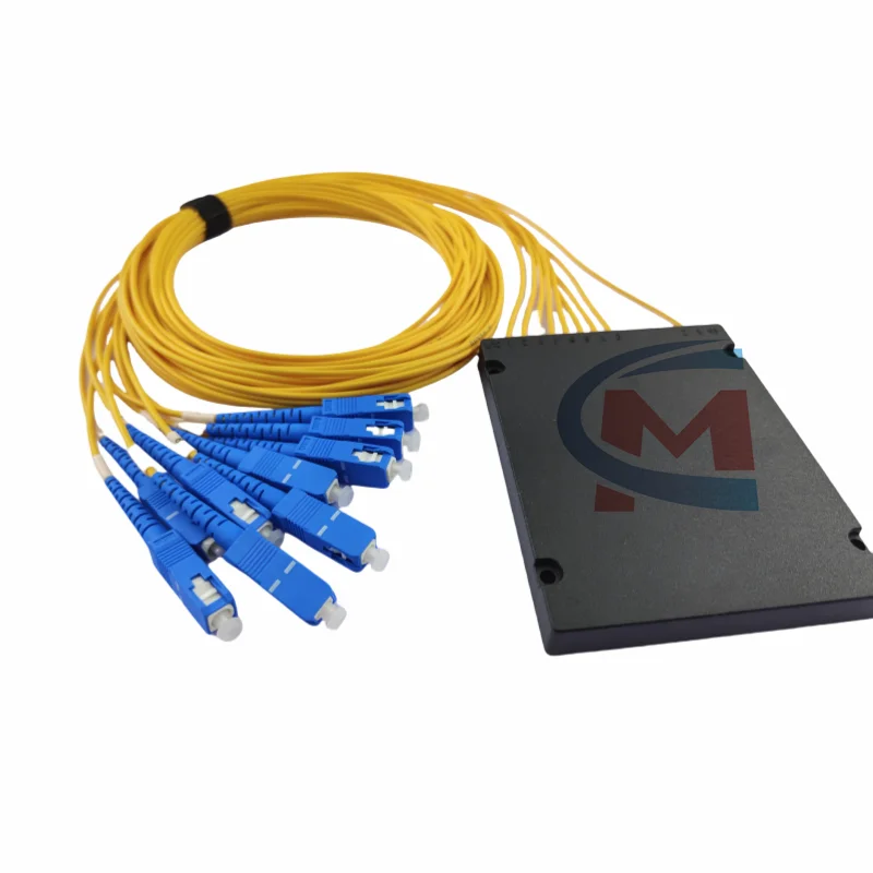 SC 1x8 Box Type Fiber Optic Splitter for FTTH and Telecommunications Networks-boxintelecom