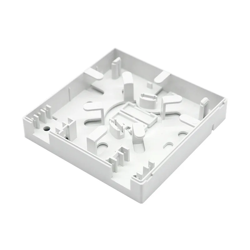OEM FTTH 86-Type Leather Cable Fiber Optic Panel Dual Port SC Network Docking Box 4G Deskt