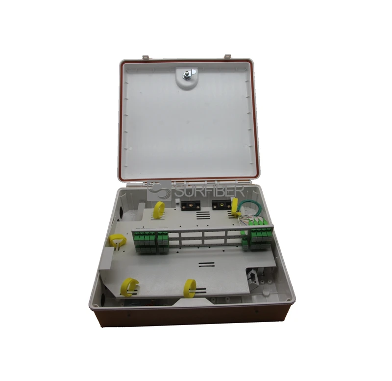 12-48 Core Fiber Optic Terminal Box SC Connector Type Used for Telecom Outdoor FTTH Applications Compatible with 3G 4G Networks-boxintelecom