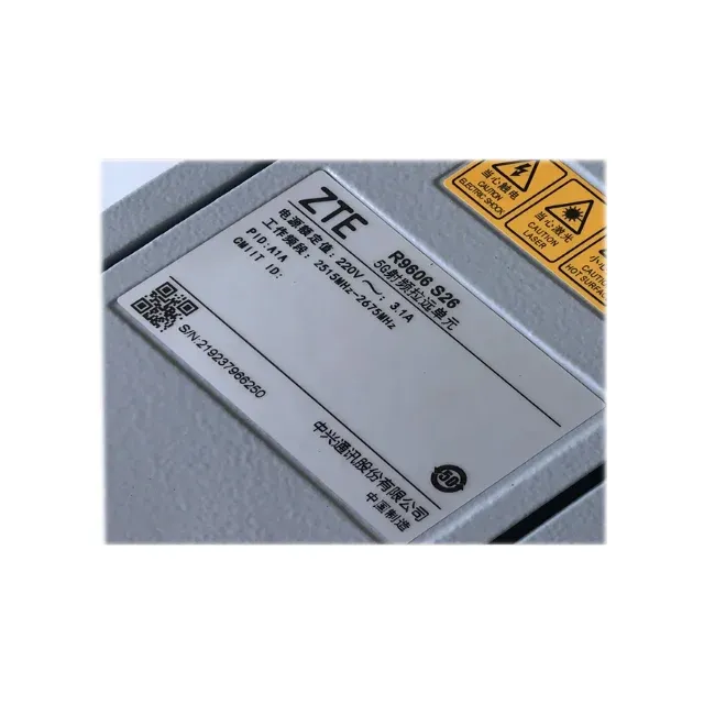 Zte RRU8972E2300 Rru8972E2600 Rru8972E192320 ZTE 8972E Full Series, AC, DC RRU R9606 S26 5G RF Remote Unit A1A AC R9606S26-boxintelecom