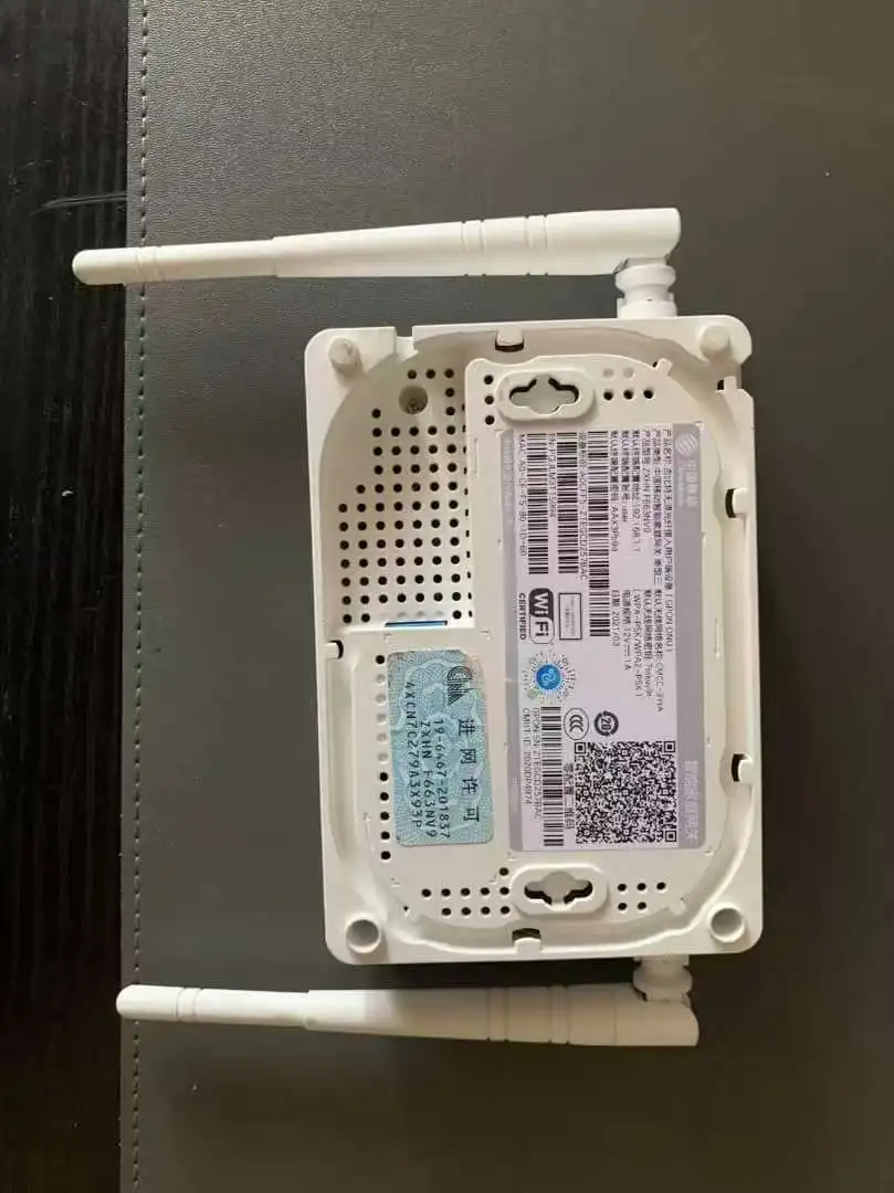 Used ZTE ONU F450/F663nv9/F477V2/f663nv3a 1GE+3FE+TEL+1USB+WIFI EPON /XPON Wifi Router Fiber Optic Equipment-boxintelecom