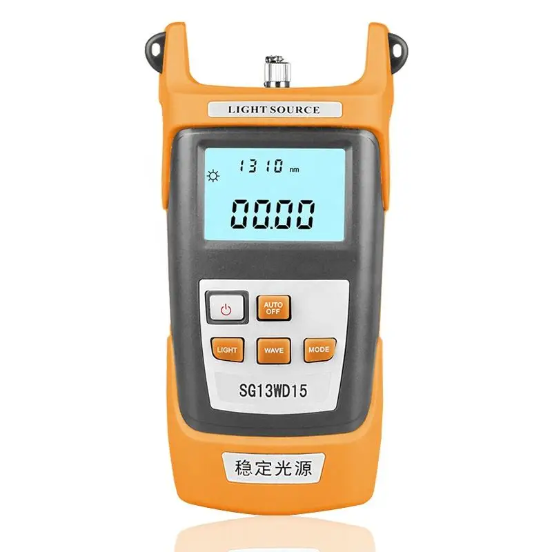 GUANGYAN W1S Handheld Fiber Optical Laser Stable Light Source Adjustable Luminous Value Fiber Optic Light Source 1310/1550nm-boxintelecom