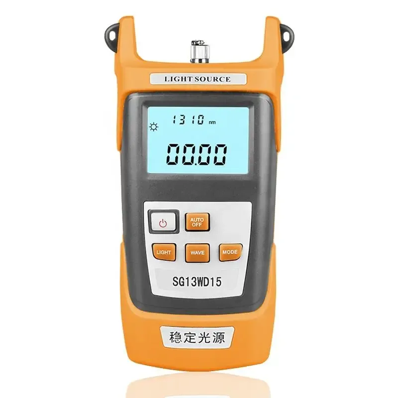 GUANGYAN W1S Handheld Fiber Optical Laser Stable Light Source Adjustable Luminous Value Fiber Optic Light Source 1310/1550nm-boxintelecom
