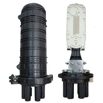 144 Core FTTH Fiber Optic Splice Closure Outdoor Dome Enclosure PP Material