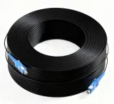 Singlemode SC SC Fiber Optic Patch Cord Single Core Outdoor Fiber Cable for Home Network E