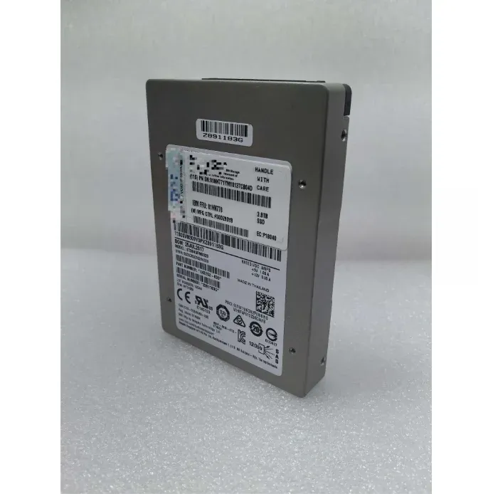 Server Specific Hard Drive 3.8TB SAS Model 01NN770/01NN771 with Original Bracket