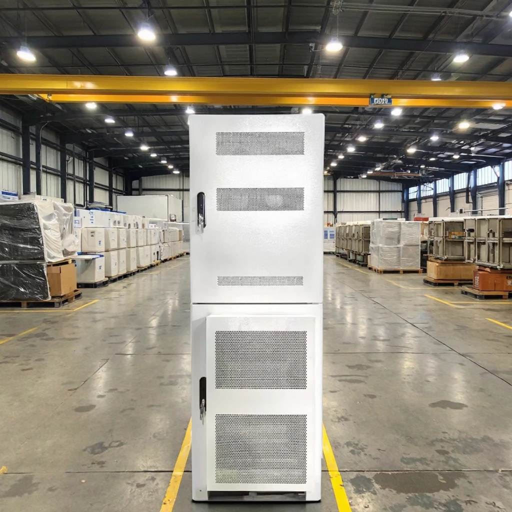 RH Factory Supplied IP65 Galvanized Steel Outdoor Server Cabinet Network Enclosure DC Electronics Power Distribution Equipment-boxintelecom