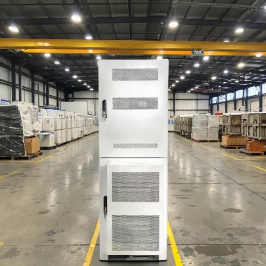 RH Factory Supplied IP65 Galvanized Steel Outdoor Server Cabinet Network Enclosure DC Elec