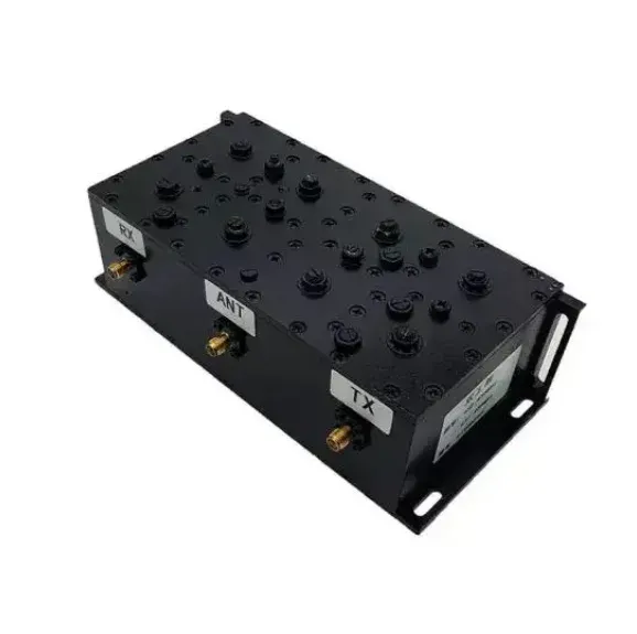 VHF UHF Customized  415-420/425-430MHz 50W GSM Rf Cavity Duplexer Combiner With SMA-Female
