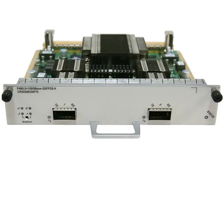 brand new 03032KKL CR5D00E2NF70 P480-2x100GBase-QSFP28-A NE40E Flexible Card