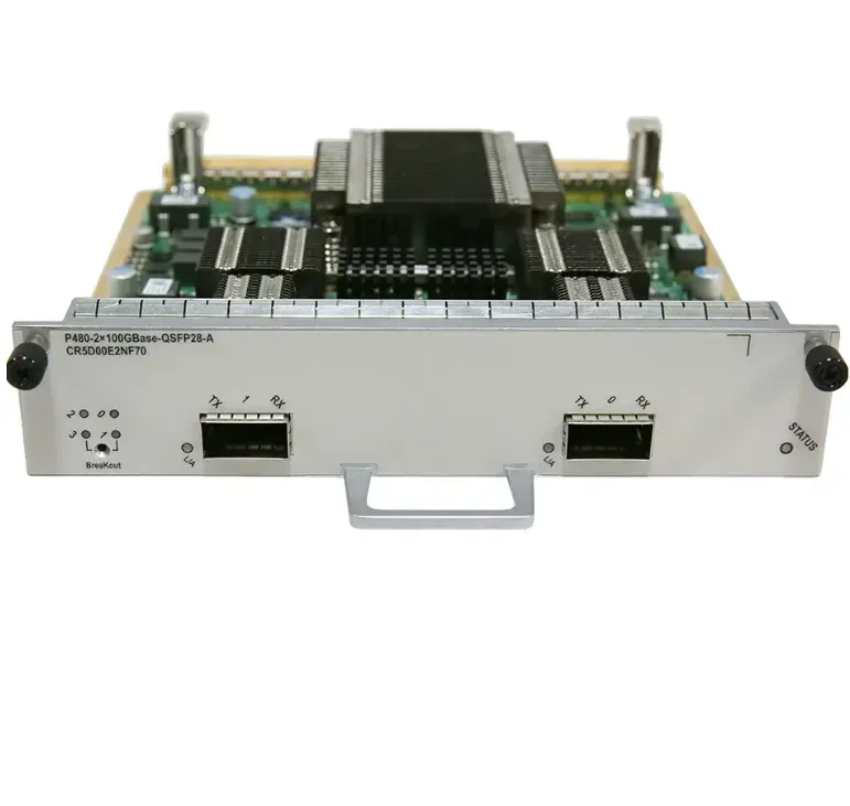 brand new 03032KKL CR5D00E2NF70 P480-2x100GBase-QSFP28-A NE40E Flexible Card