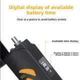 B3A VFL with LED Visual Fault Locator Optical Fiber Cable Tester Pen VFL Rechargeable FTTH