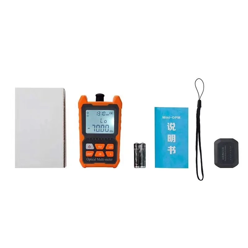 Compact Hand-Held Optical Fiber Power Meter for Professionals 3 in 1 Optical Power Meter V