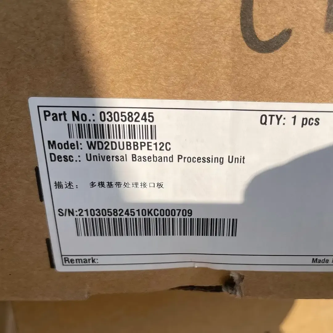 UBBPE12 Universal Baseband Processing Unit E12 WD2DUBBPE12C 03058245-boxintelecom