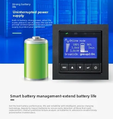 Eaton 9PX Industrial Lithium-ion Battery Pack UPS1000VA-3000VA Rechargeable Fast Charging Black New-boxintelecom